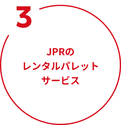 3 JPRのレンタルパレットサービス